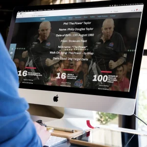 Phil Taylor New Website